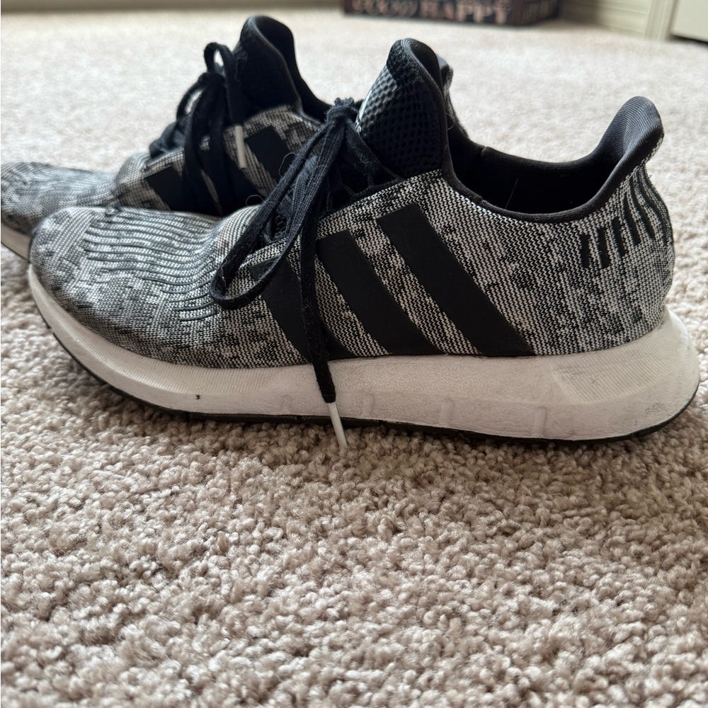 Adidas Monochrome Knit Sneakers
